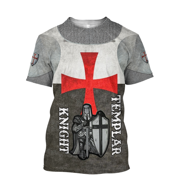 Premium Knight Templar All Over Printed Shirts For Men And Women MEI