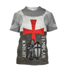 Premium Knight Templar All Over Printed Shirts For Men And Women MEI