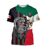 Mexican Aztec & Coat Of Arms 3D All Over Printed Hoodie Shirt Limited by SUN QB06232007