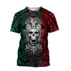 Mexican Aztec Warrior 3D All Over Printed Shirts For Men and Women QB07012004