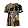 Version Huntaholic - Deer Hunting 3D All Over Printed Shirts For Men And Woman