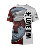 Gym shark 3d all over printed for man and women QB05292002-Apparel-PL8386-T-shirt-S-Vibe Cosy™