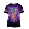 Owl 3d hoodie shirt for men and women QB05152001-Apparel-HG-T-shirt-S-Vibe Cosy™