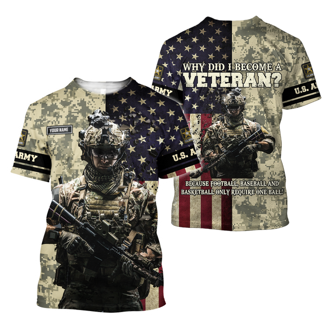 US Army Veteran 3D All Over Printed Shirts For Men and Women DQB16102001ST