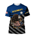 US Navy US Veteran 3D All Over Printed Shirts MH211020