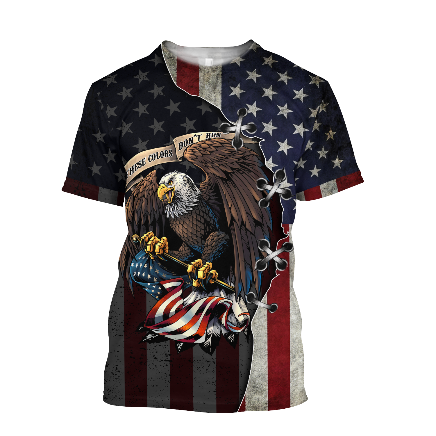 These Color Don't Run 3D All Over Printed Shirts For Men and Women TA09182004