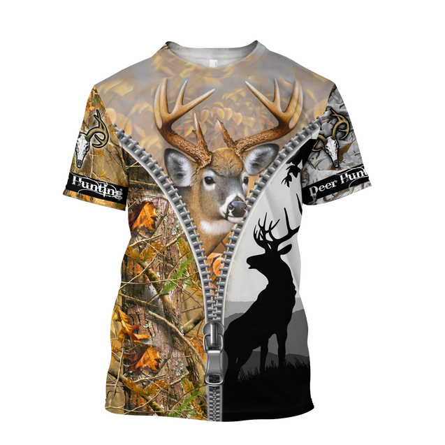 Deer Hunting 3D All Over Printed Shirts For Men LAM