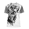 Love Viking tattoos 3D all over printed for man and women-Apparel-PL8386-T- Shirt-S-Vibe Cosy™
