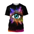 Sexy Eyes Love Skull 3D all over printed for man and women QB05122004-Apparel-PL8386-T- Shirt-S-Vibe Cosy™