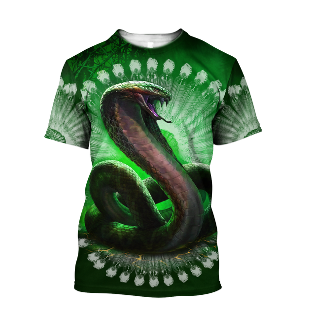 Snake 3D All Over Printed Unisex Shirt