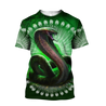 Snake 3D All Over Printed Unisex Shirt