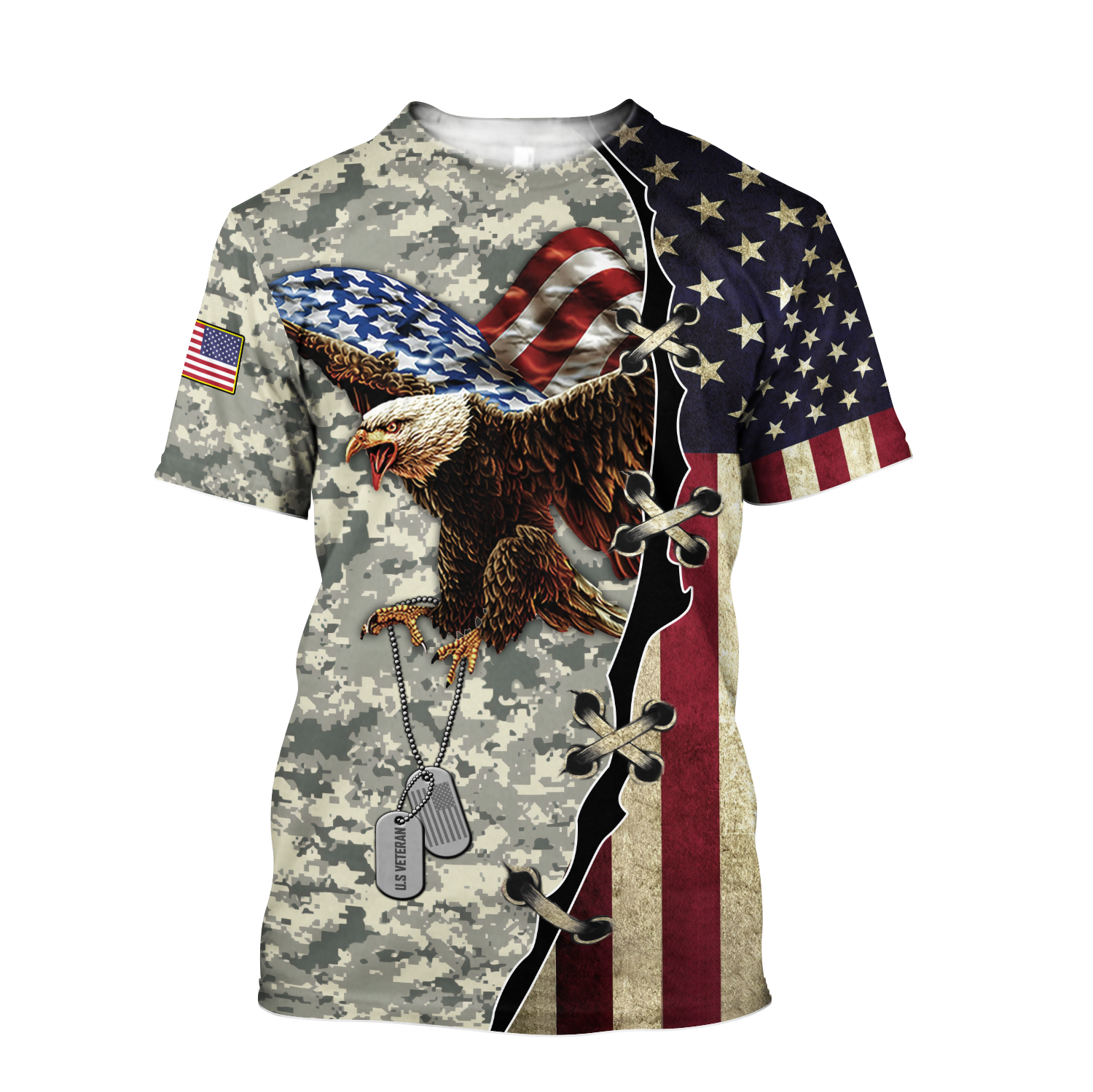 US Veteran 3D All Over Printed Shirts For Men and Women TA09142002