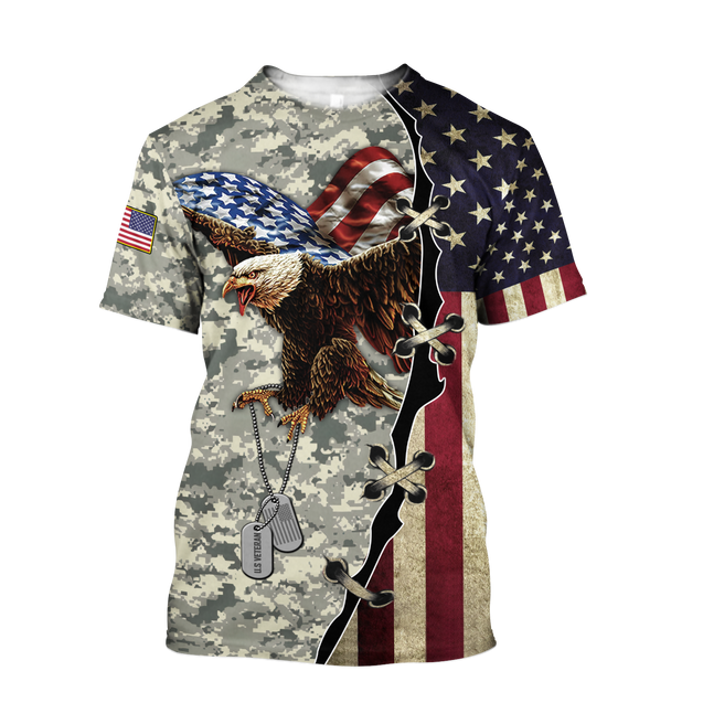 US Veteran 3D All Over Printed Shirts For Men and Women TA09142002