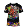 Love Skull animal full color 3D all over printed for man and women QB06092003-Apparel-PL8386-T- Shirt-S-Vibe Cosy™