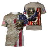 US Army 3D All Over Printed Shirts  MH1210201