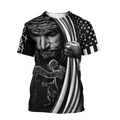 US Veteran One Nation Under God 3D All Over Printed Shirts TA09162002