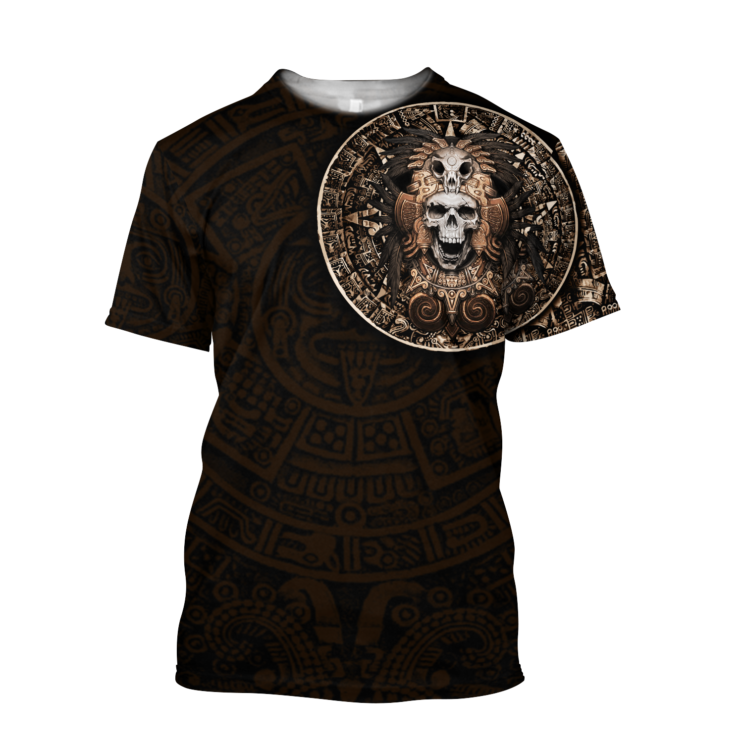 Mexican Aztec Warrior 3D All Over Printed Shirts For Men and Women QB07032002S