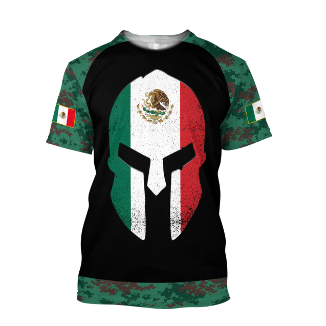 Mexican Coat Of Arm 3D All Over Printed Shirts For Men and Women TA09182002