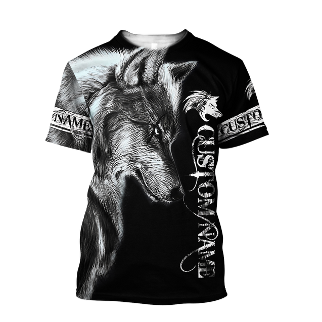 Personalized Wolf All Over Printed Shirts For Men and Women MH010920S3