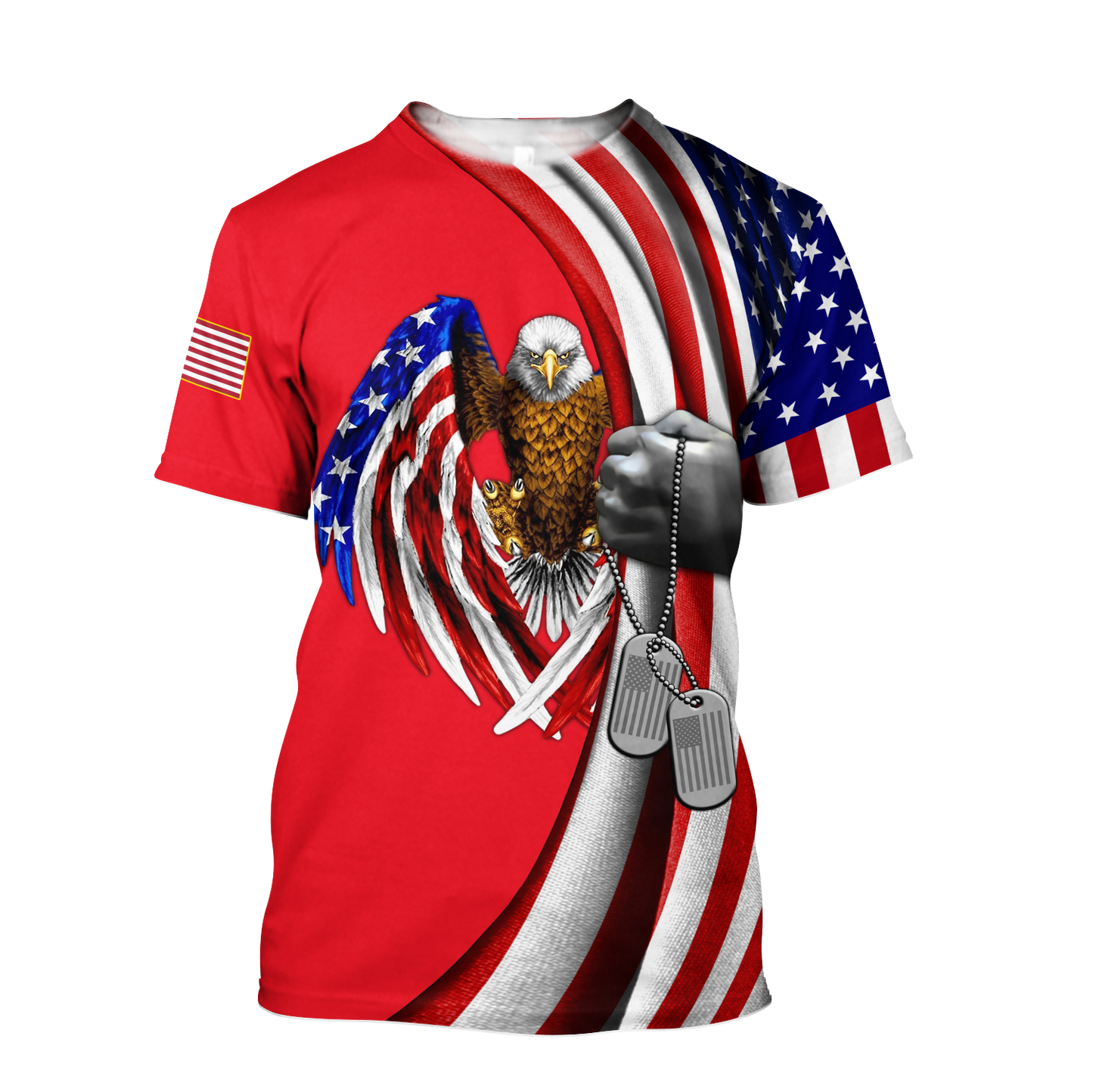 On Friday We Wear Red 3D All Over Printed Shirts For Men and Women TA09182005