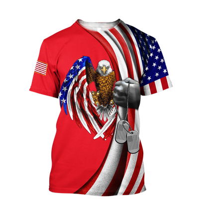 On Friday We Wear Red 3D All Over Printed Shirts For Men and Women TA09182005