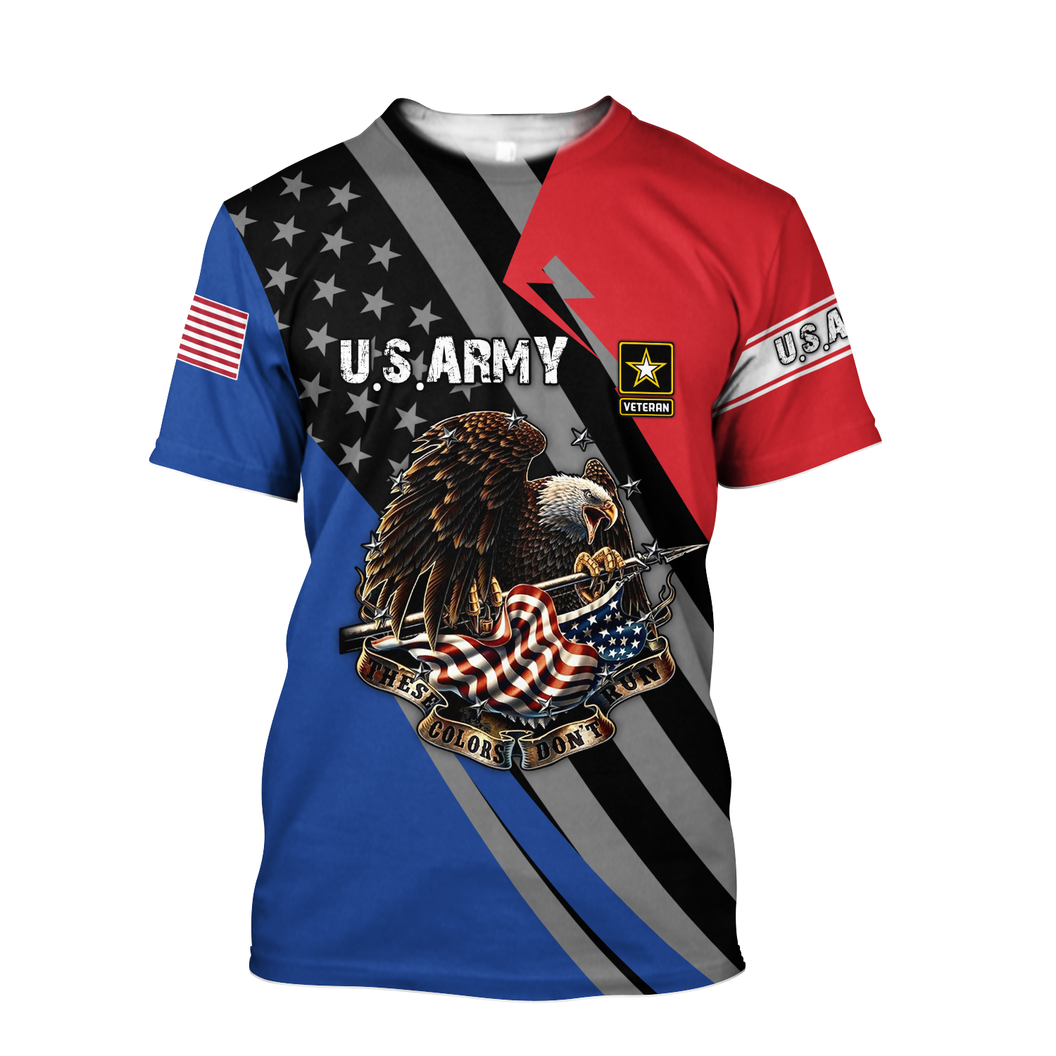 US Army Veteran 3D All Over Printed Shirts For Men and Women TA09142005