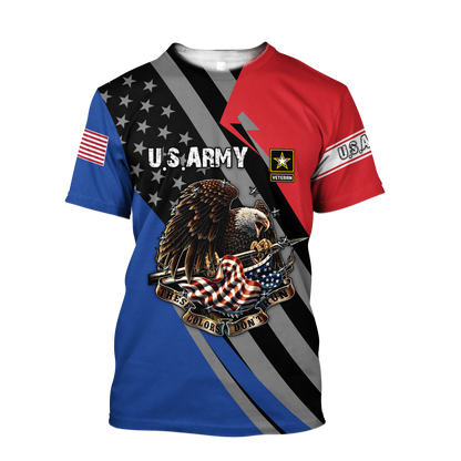 US Army Veteran 3D All Over Printed Shirts For Men and Women TA09142005