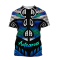 Aoteatoa New Zealand Maori 3d all over printed shirt and short for man and women-Apparel-PL8386-T-shirt-S-Vibe Cosy™