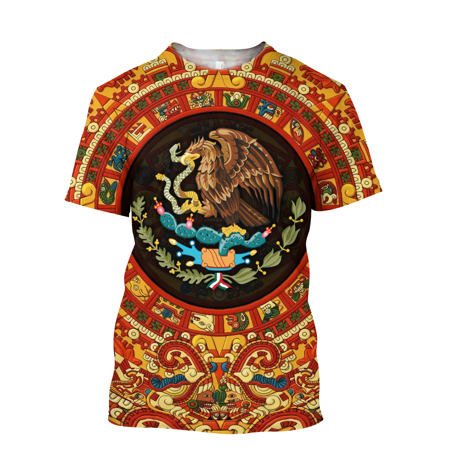 Mexican Aztec 3D All Over Printed Shirts For Men and Women QB07032004