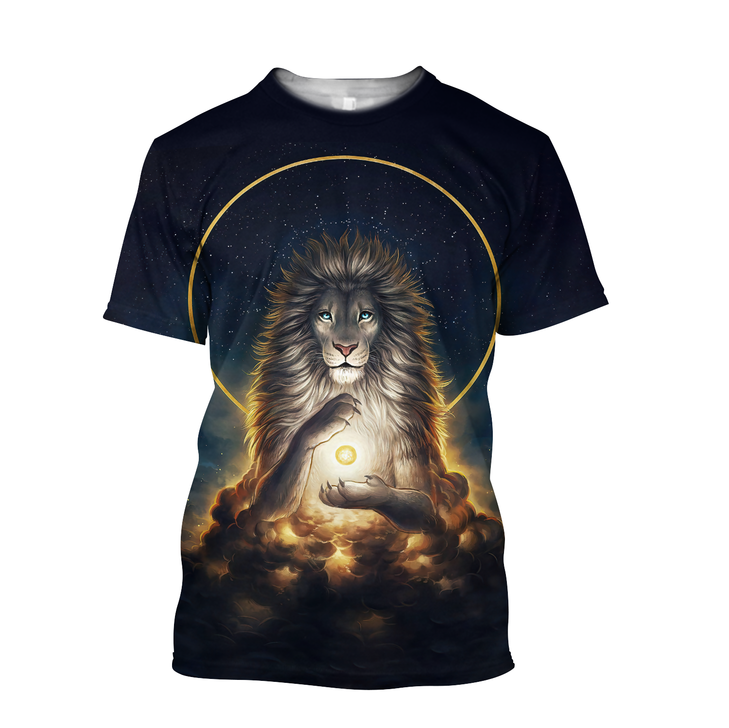 Magical Lion God 3D All Over Printed Shirt for Men and Women