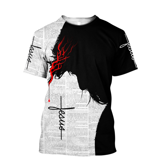 Premium Christian Jesus Catholic 3D Printed Unisex Shirts