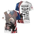 I Own It Forever The Title Veteran US Veteran 3D All Over Printed Shirts For Men and Women DQB09162002S