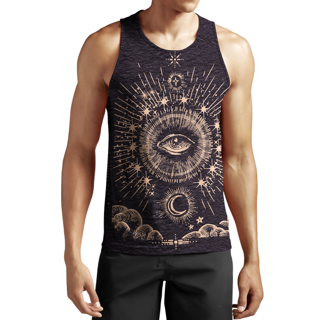 Alchemy Sun And Moon 3D All Over Printed Shirts Hoodie JJ140104-Apparel-MP-Tank Top-S-Vibe Cosy™