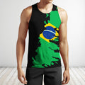 Brasil Flag Painting Hoodie-Apparel-Phaethon-Tank Top-S-Vibe Cosy™