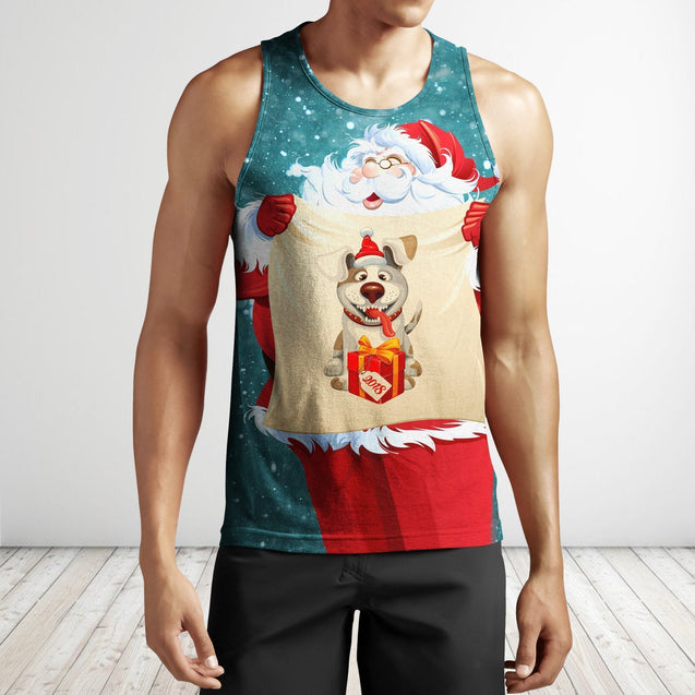 3D All Over Printed Santa Ugly Christmas Shirts and Shorts-Apparel-Phaethon-Tank Top-S-Vibe Cosy™