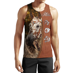 Appaloosa Horse 3D All Over Printed Shirts JJ070503-Apparel-TA-Tank Top-S-Vibe Cosy™