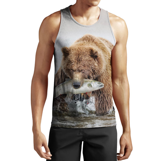 Love bear 3D all over printer shirts for man and women JJ251203 PL-Apparel-PL8386-Tanktop-S-Vibe Cosy™