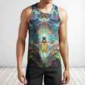 3D All Over Galaxy Bumble Bee Hoodie-Apparel-Phaethon-Tank Top-S-Vibe Cosy™