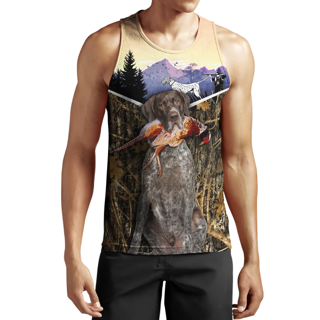 Pheasant Hunting 3D All Over Printed Shirts For Men And Women JJ110101-Apparel-MP-Tank Top-S-Vibe Cosy™