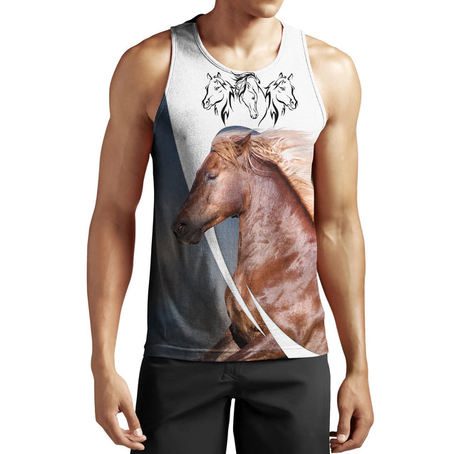 Love Horse Shirt - Winter Set for Men and Women JJ281202-Apparel-NNK-Tank Top-S-Vibe Cosy™