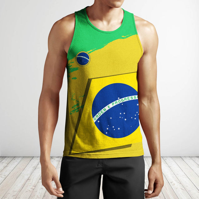 Brasil Special Pullover Hoodie-Apparel-Phaethon-Tank Top-S-Vibe Cosy™