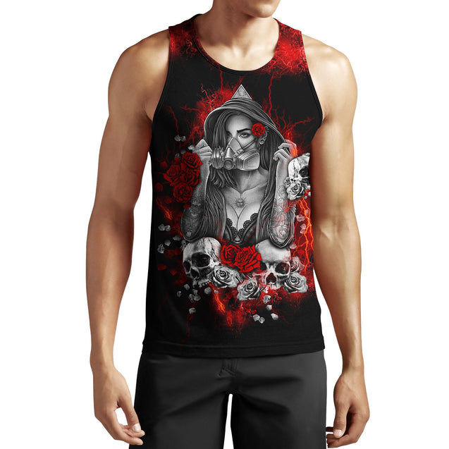 Tattoo girl is my love 3D all over printer shirts for man and women JJ251201-Apparel-PL8386-Tank Top-S-Vibe Cosy™