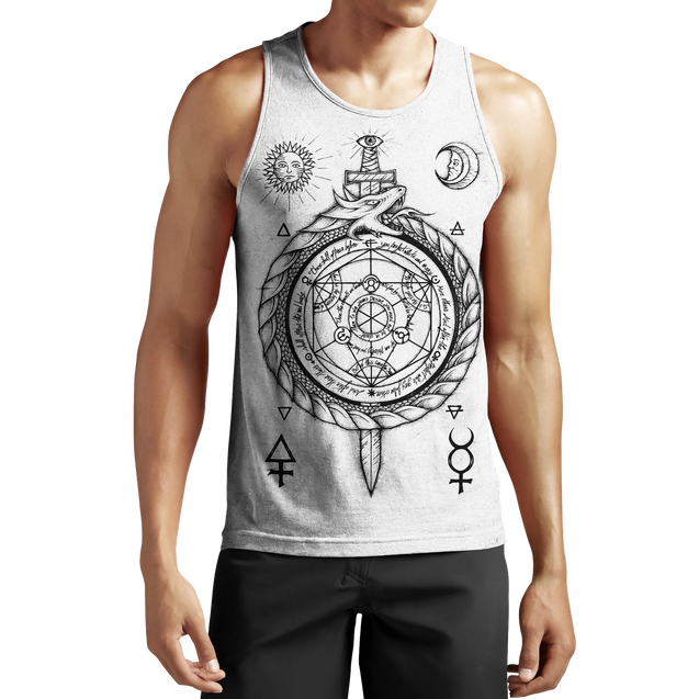 Alchemy 3D All Over Printed Shirts Hoodie JJ030102-Apparel-MP-Tank Top-S-Vibe Cosy™