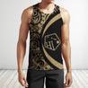 Hawaii Polynesian Tribal Hoodie - Circle Style Gold Color 2.0 - AH-ALL OVER PRINT HOODIES (P)-Phaethon-Tank-top-S-Vibe Cosy™