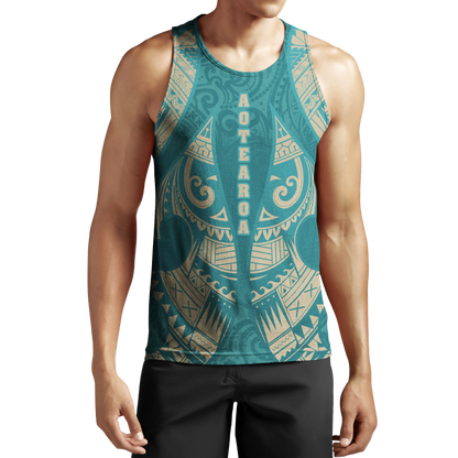 New Zealand Maori Hoodie, Hei Matau Tattoo Pullover Hoodie PL JJ150103-Apparel-PL8386-Tank top-S-Vibe Cosy™