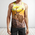 3D All Over Print Twilight And Deer Hoodie-Apparel-Phaethon-Tank Top-S-Vibe Cosy™