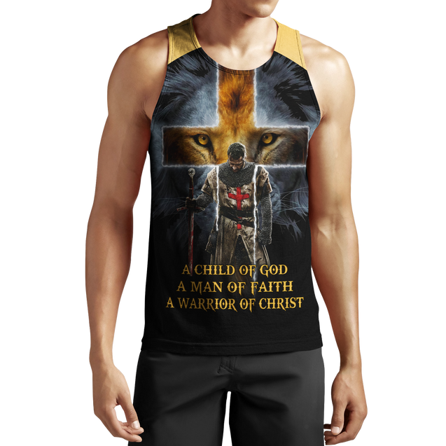 Knight God Jesus 3D All Over Printed Shirt Hoodie For Men And Women JJ240301 - Amaze Style™-Apparel