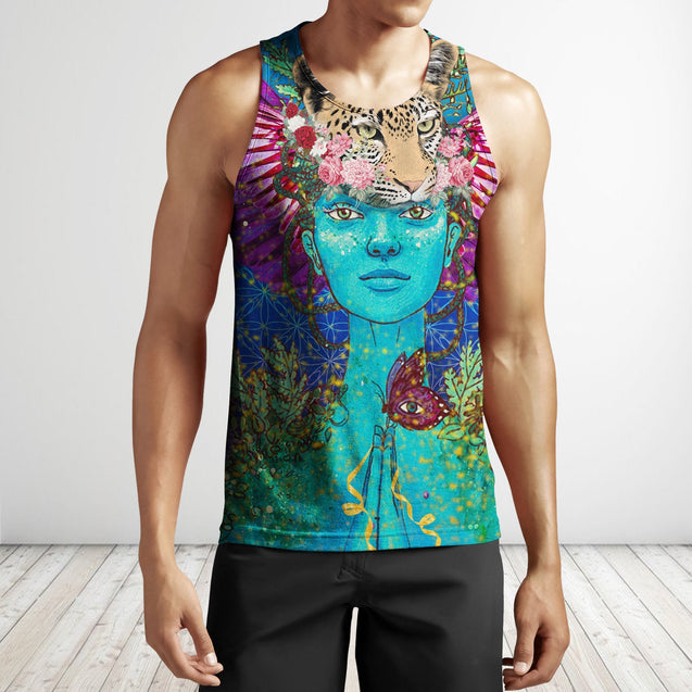 3D All Over Print Panther Hoodie-Apparel-GP Art-Tank Top-S-Vibe Cosy™