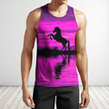 All Over Print Silhouette Hourse-Apparel-Phaethon-Tank Top-S-Vibe Cosy™