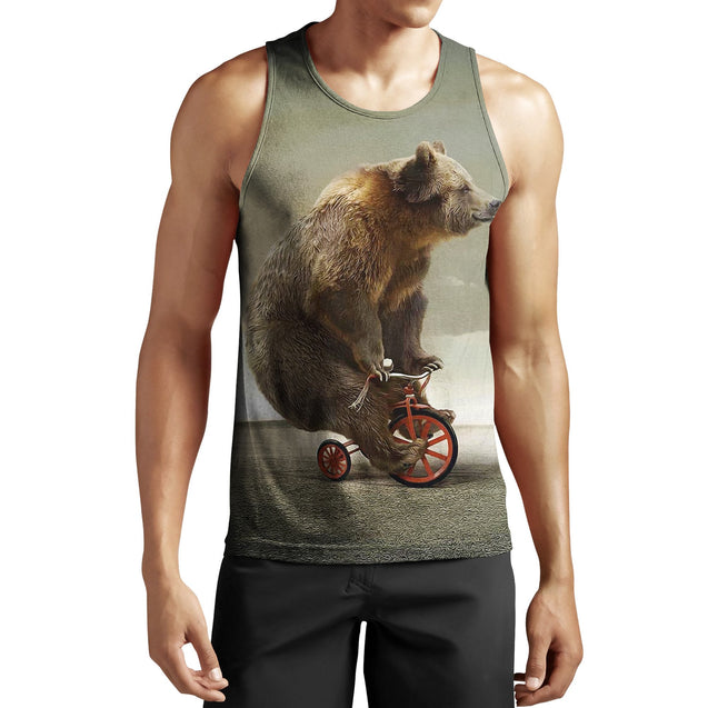 Love bear 3D all over printer shirts for man and women JJ241202 PL-Apparel-PL8386-Tanktop-S-Vibe Cosy™